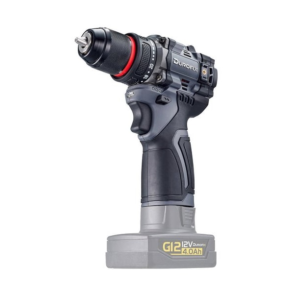 Durofix G12 Series 12V Cordless Li-ion 3/8'' Drill Driver Kit, 4.0 Ah Battery, 1800 RPM, 440 In Lbs, Bare tool RK12136T - main
